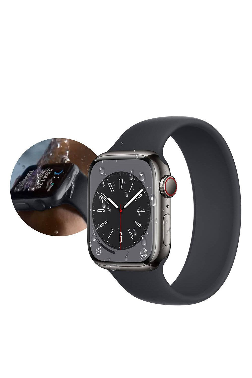 Apple Watch 41 Mm Ekran Koruyucu, Kolay Uygulama Aparatlı - 2