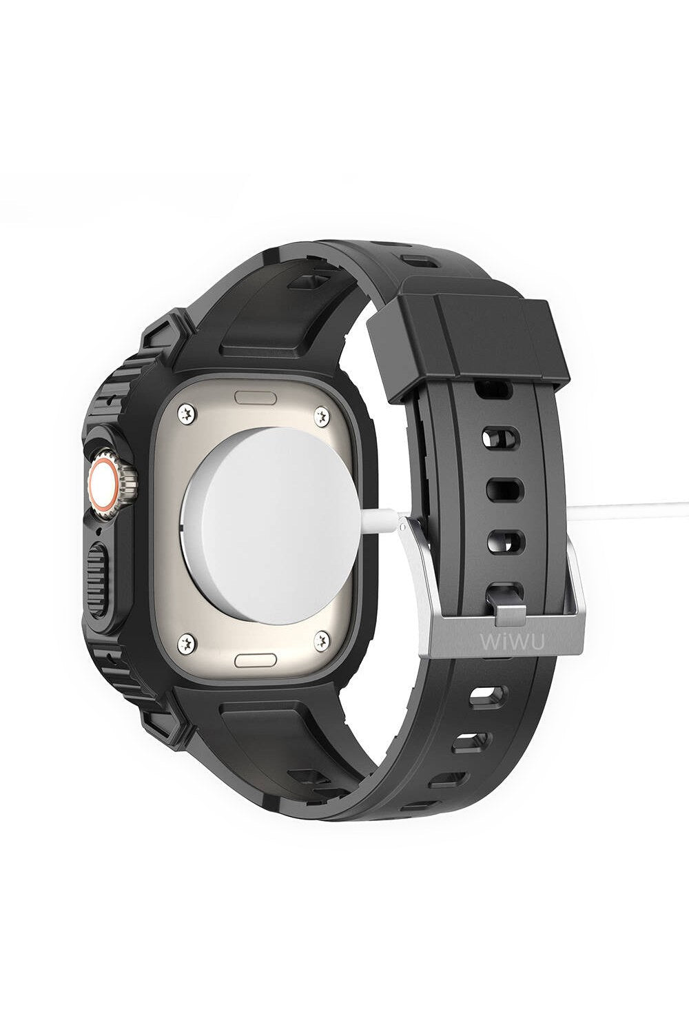 Armor 2'si 1 Arada Kasa Koruyucu Ve Silikon Kordon — Apple Watch 45 Mm - 3