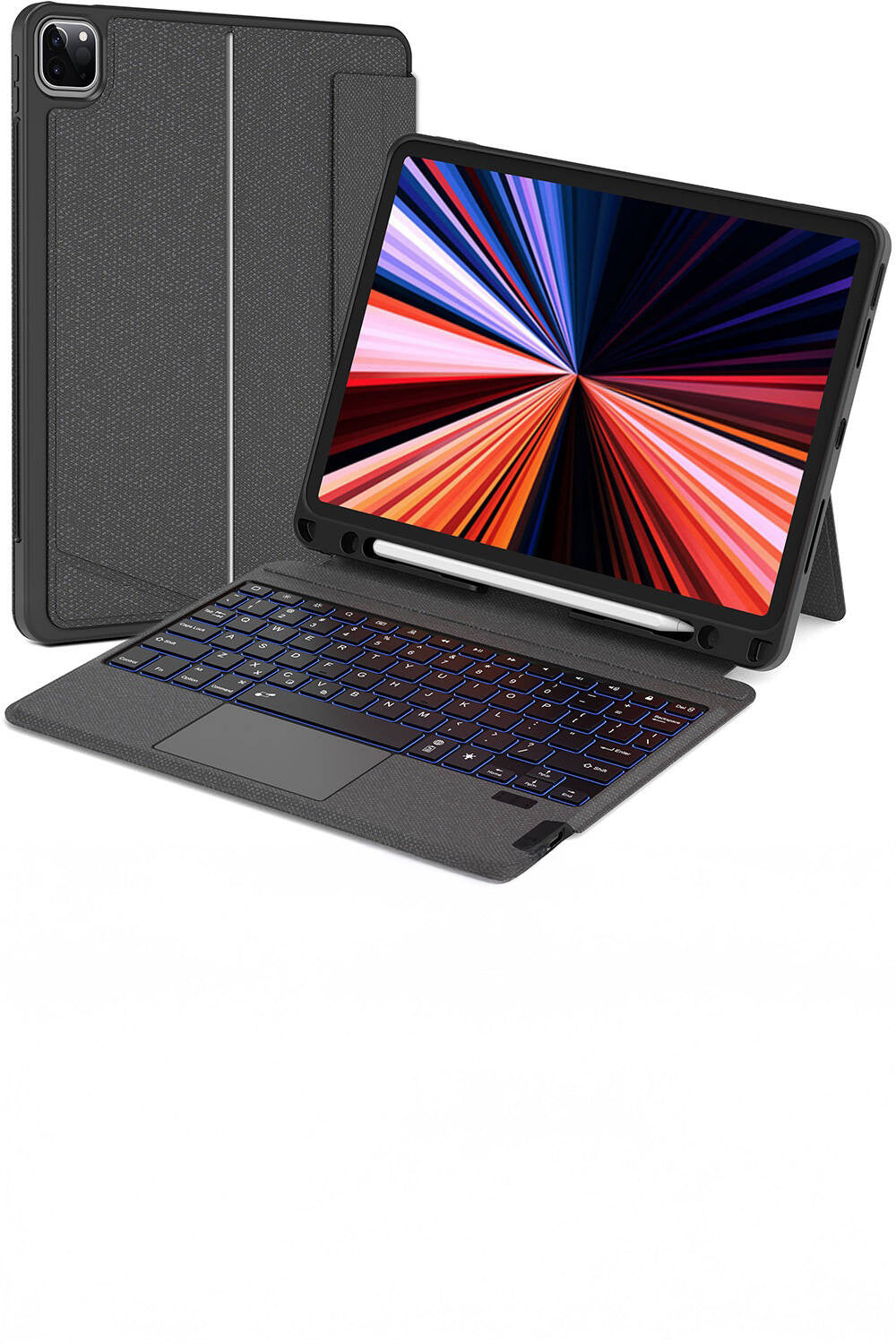 Ipad Uyumlu Mag Touch Klavyeli Standlı Kılıf - 3