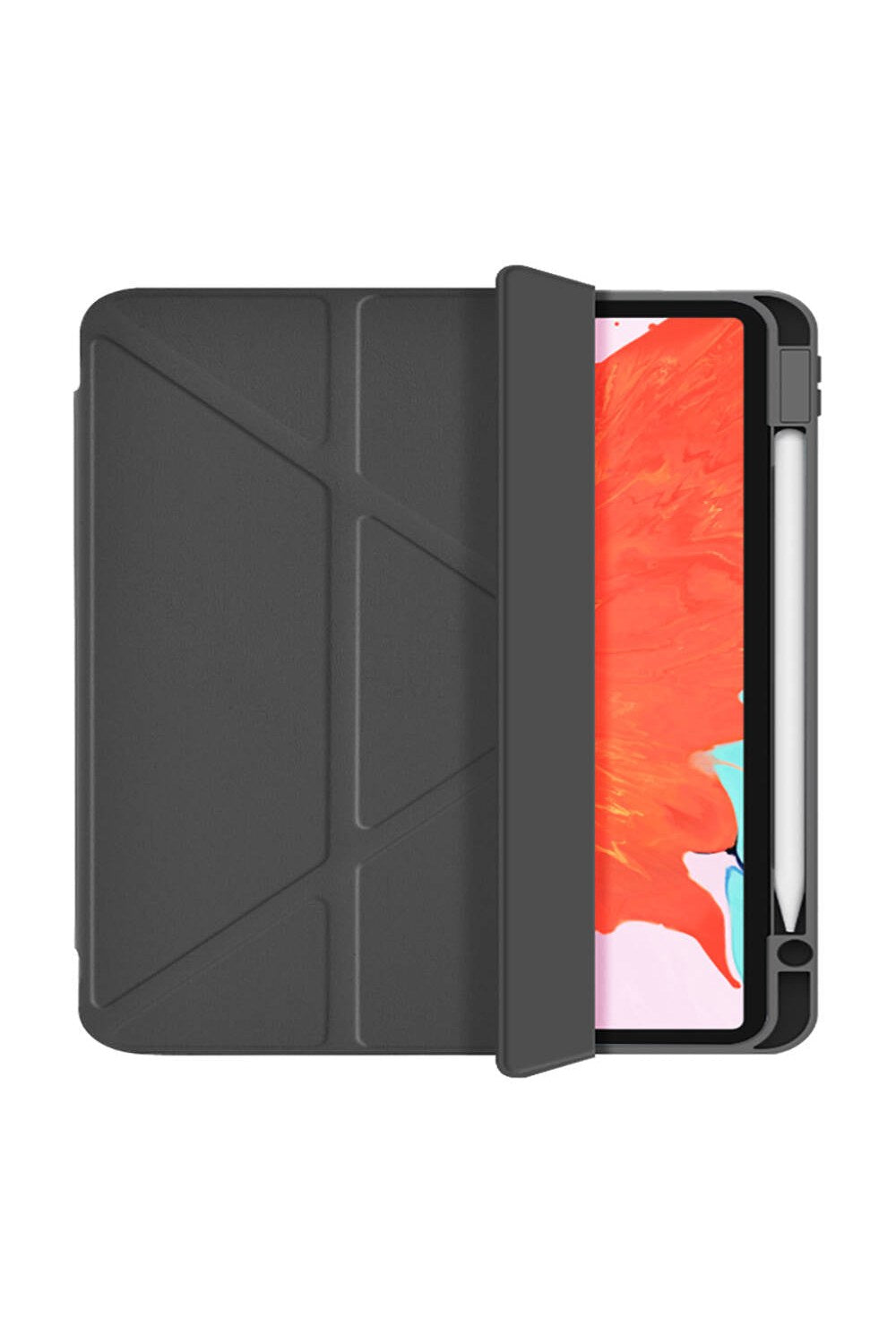 360° Dönebilen Standlı Manyetik Ipad Kılıfı - 0