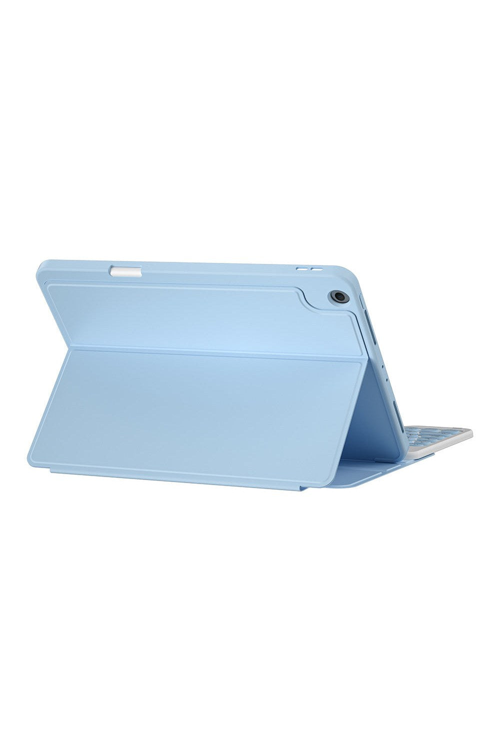 Ipad Uyumlu Gizli Kalem Bölmeli Klavyeli Kılıf - 7