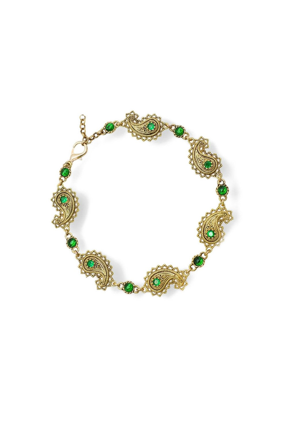 Emperor Altin Kaplama Choker Kolye - 2
