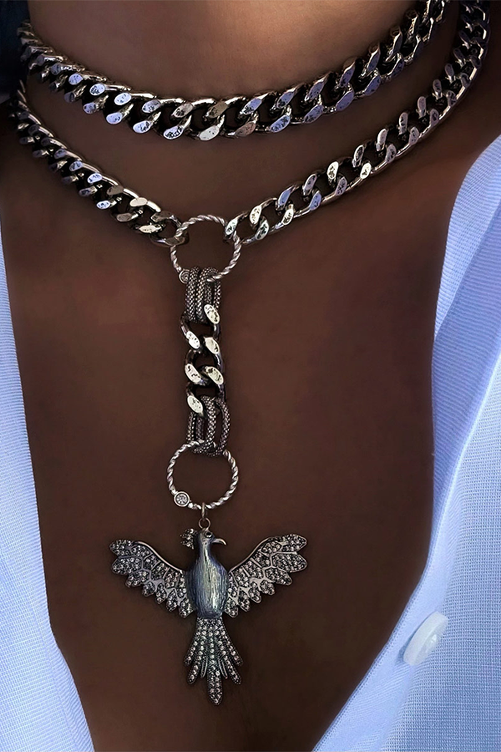 Phoenix Anka Kuşu Kolye - 1