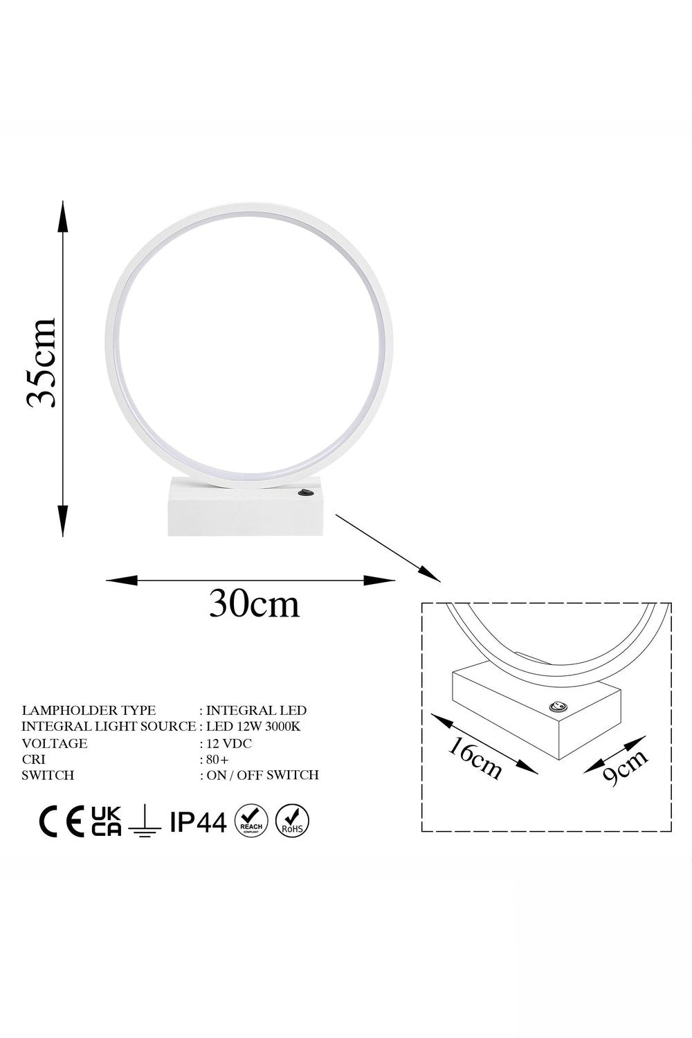 Irisara 13308 Led Masa Lambası Aydınlatma - 7