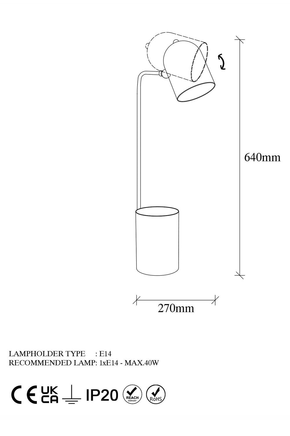 Oasira 11490 Sıvama Masa Lambası Aydınlatma - 9