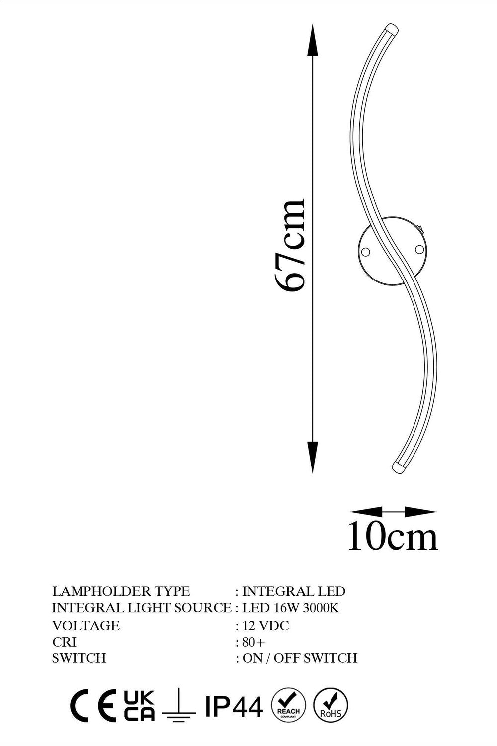 Clovera 13281 Led Aplik Duvar Aydınlatma - 9