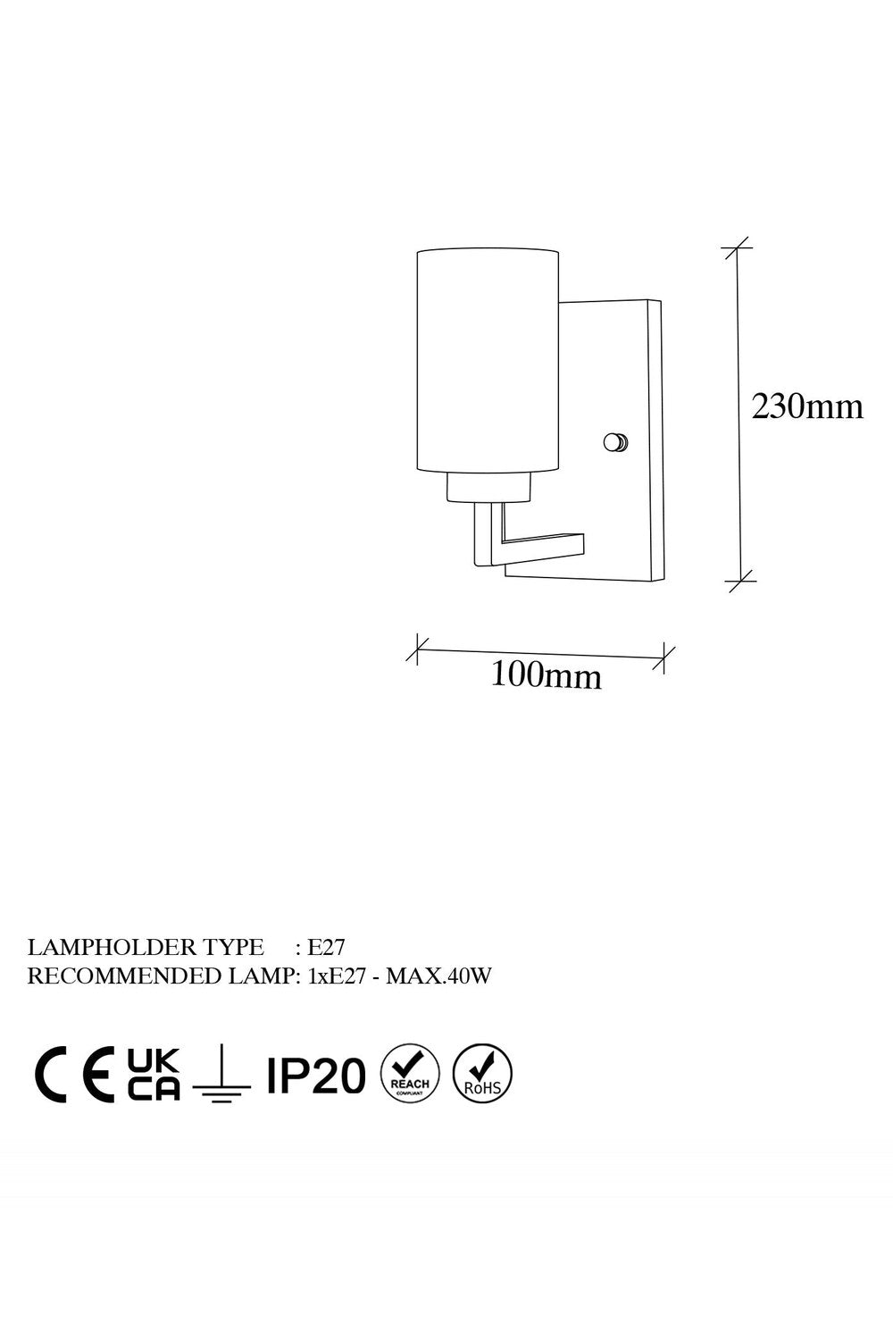 Gemini 13175 Cam Aplik Duvar Aydınlatma - 6