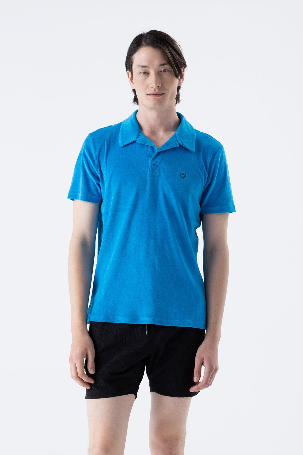 Towel Cotton Polo Tişört - 7