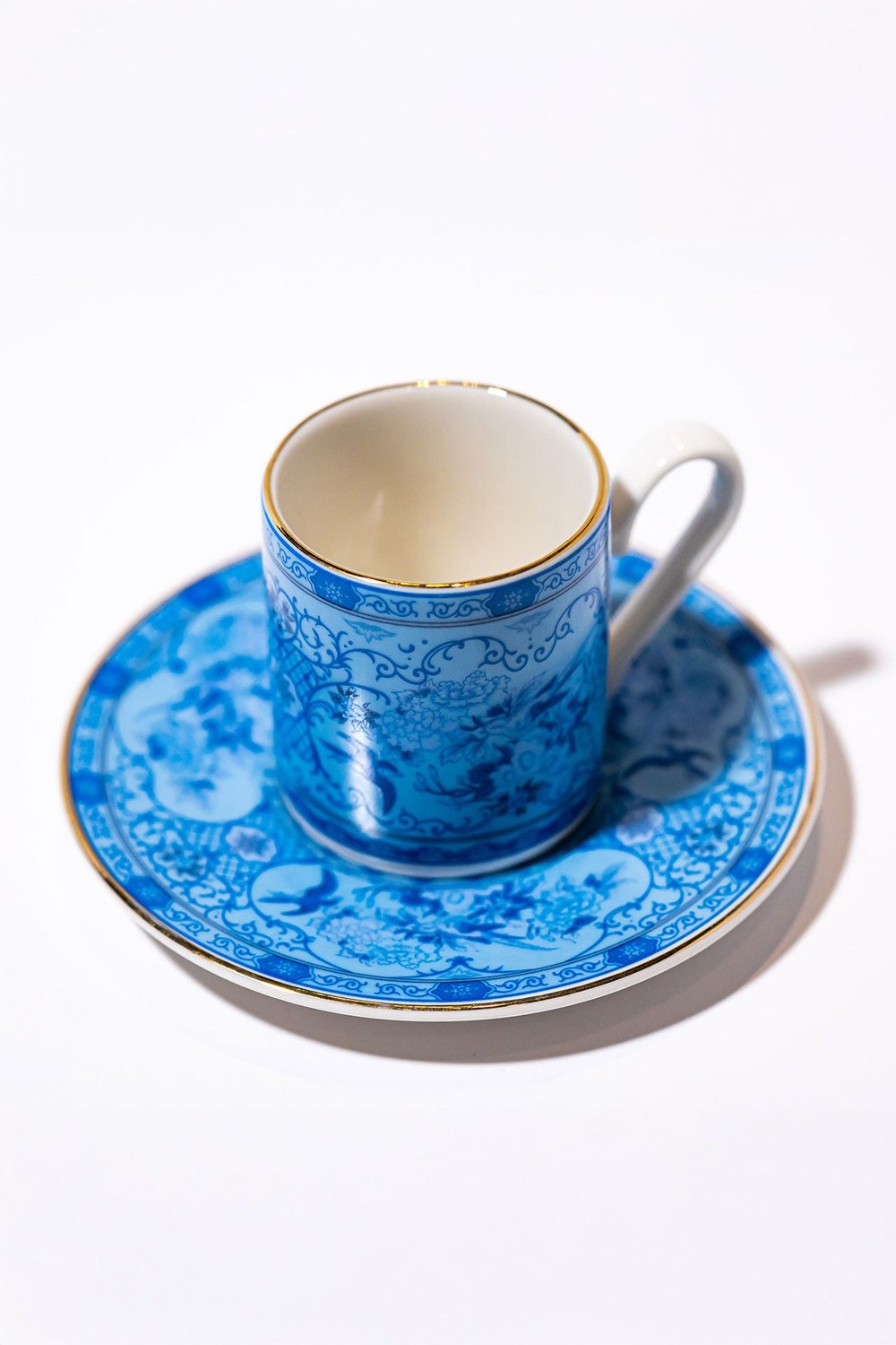 Eternal Baby Blue Kahve Fincanı (2'li Set) - 4