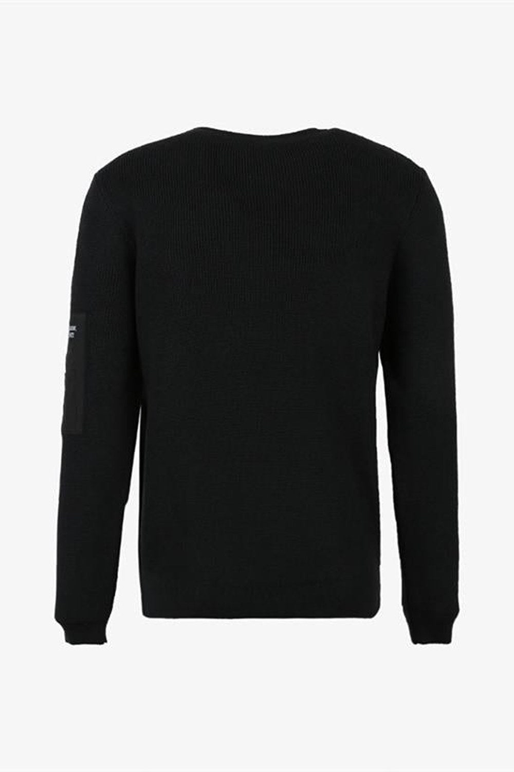 Bisiklet Yaka Cep Detaylı Slim Fit Erkek Kazak - 1