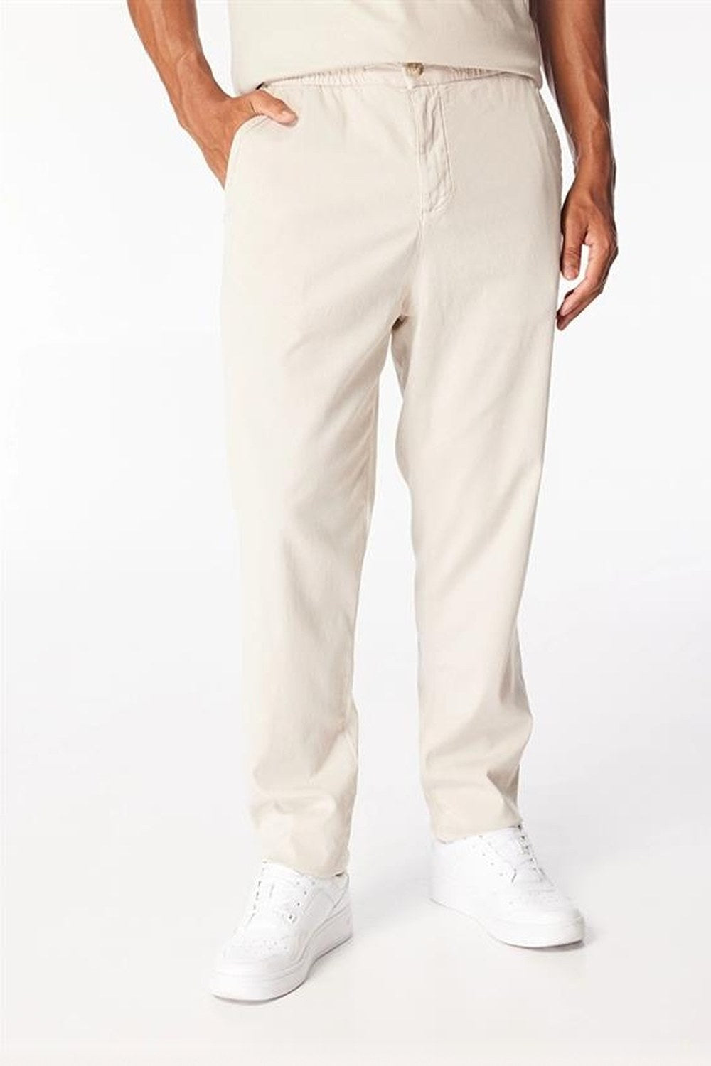 Beli Lastikli Ve Kordonlu Jogger Erkek Pantolon - 1
