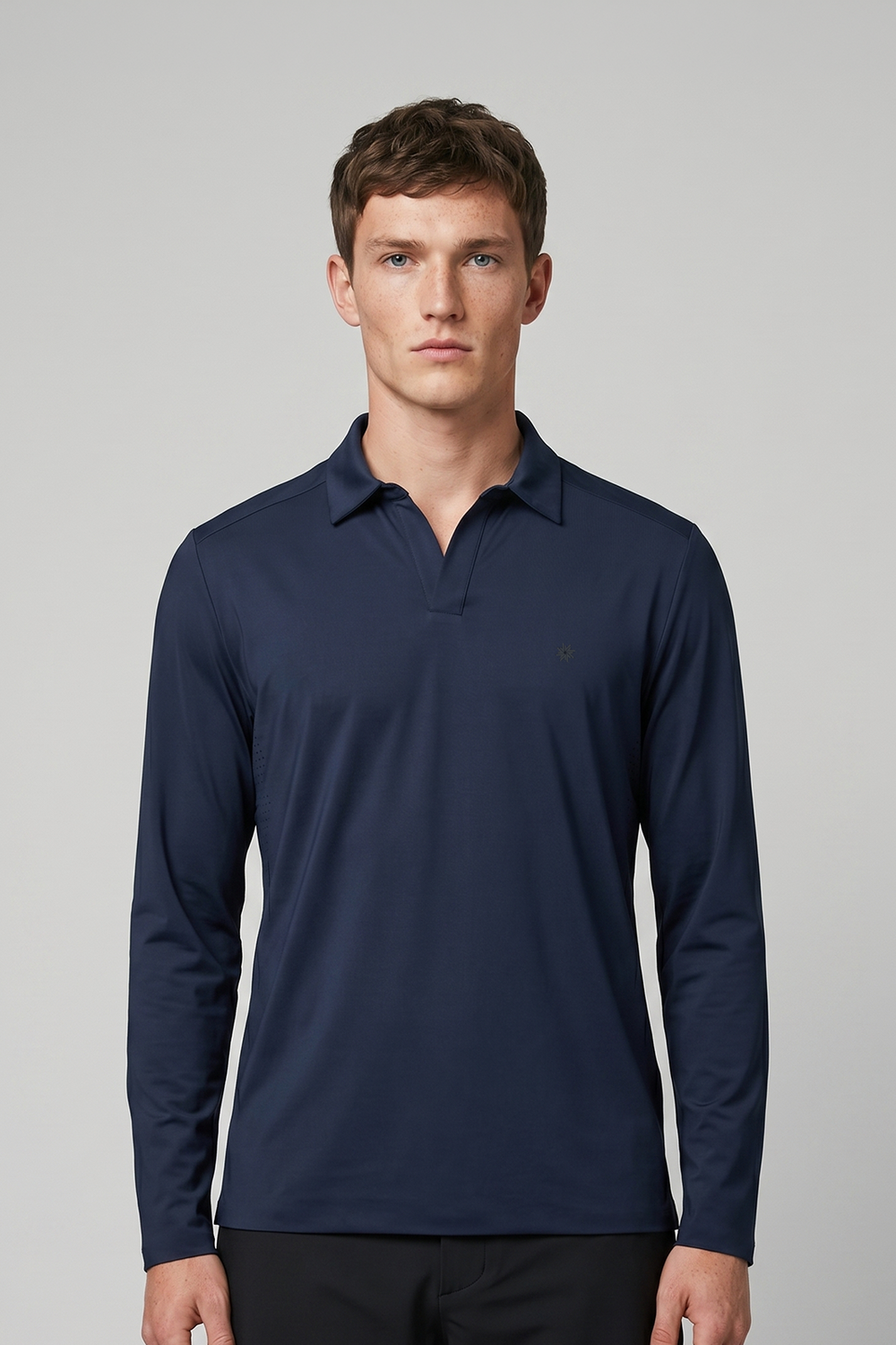Extra Light Tech Regular Fit Uzun Kollu Polo - 0