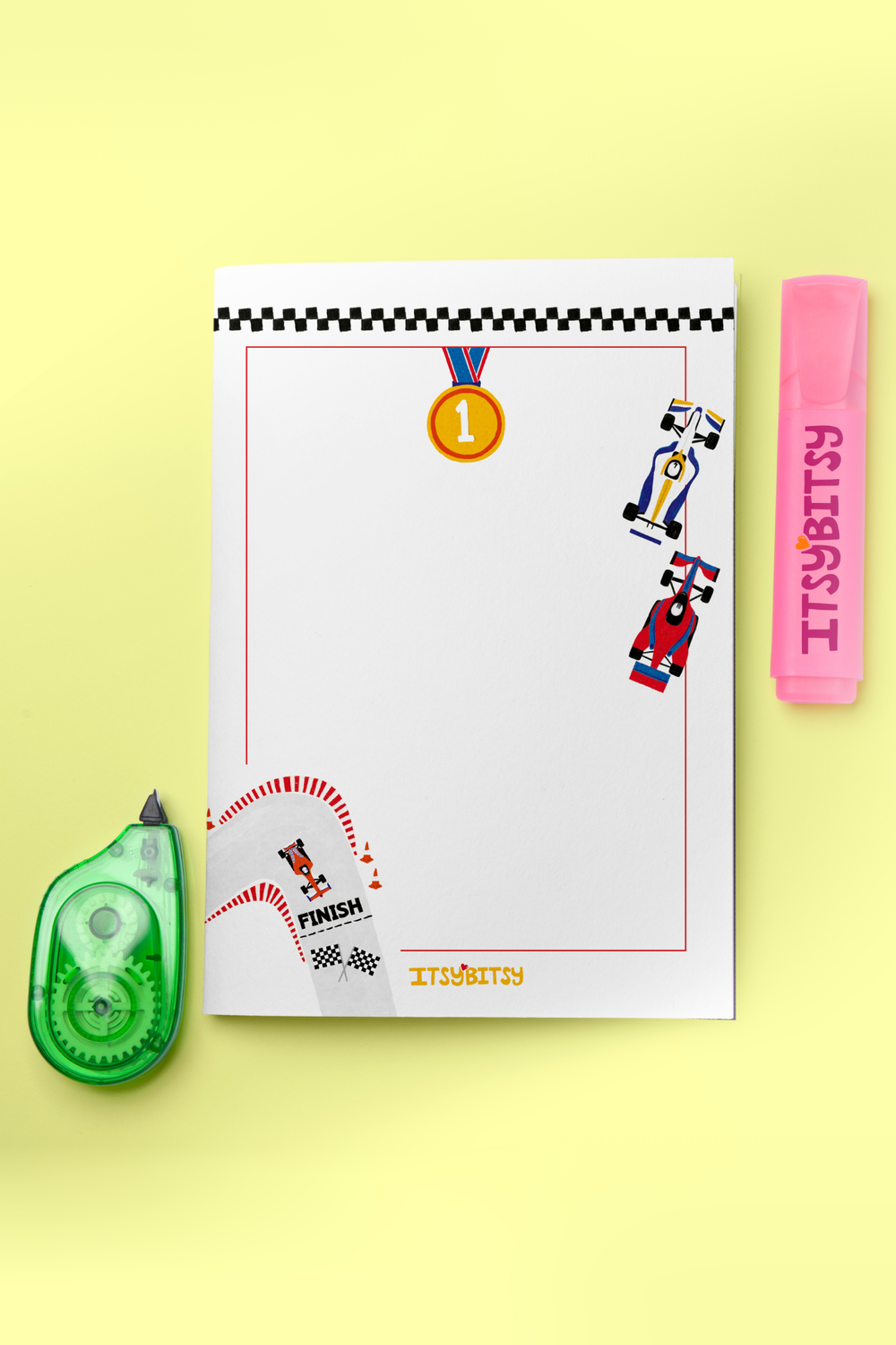 Ready Steady Go Defter Ve Notluk Seti - Çok Renkli - 2
