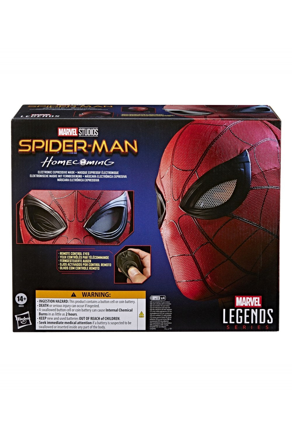 Marvel Legends Spider-Man Expressive Elektronik Maske (Spider-Man: Homecoming) - 6