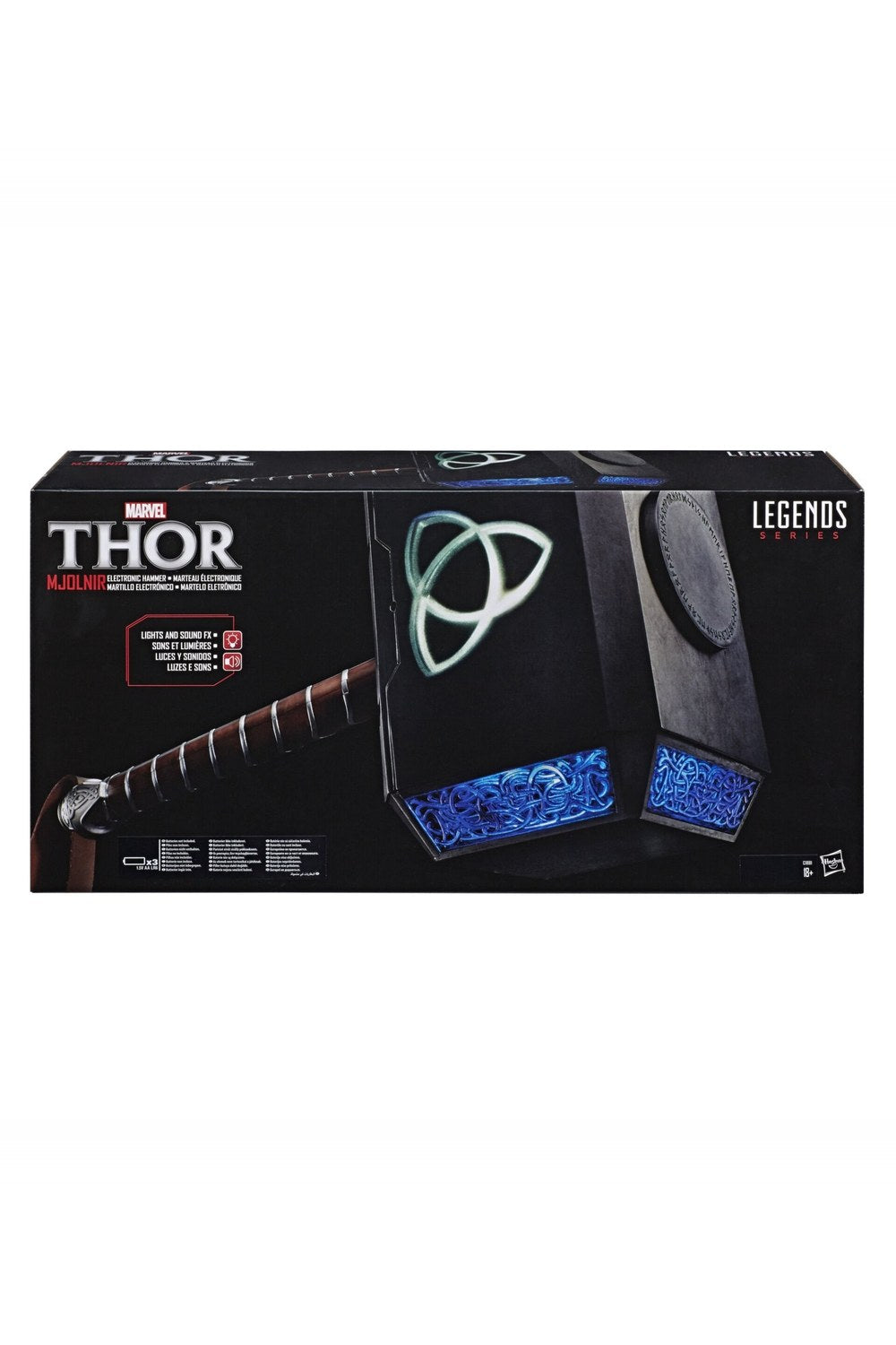 Marvel Legends Thor Mjolnir Premium Elektronik Hammer – Ses Ve Işık Efektli - 7