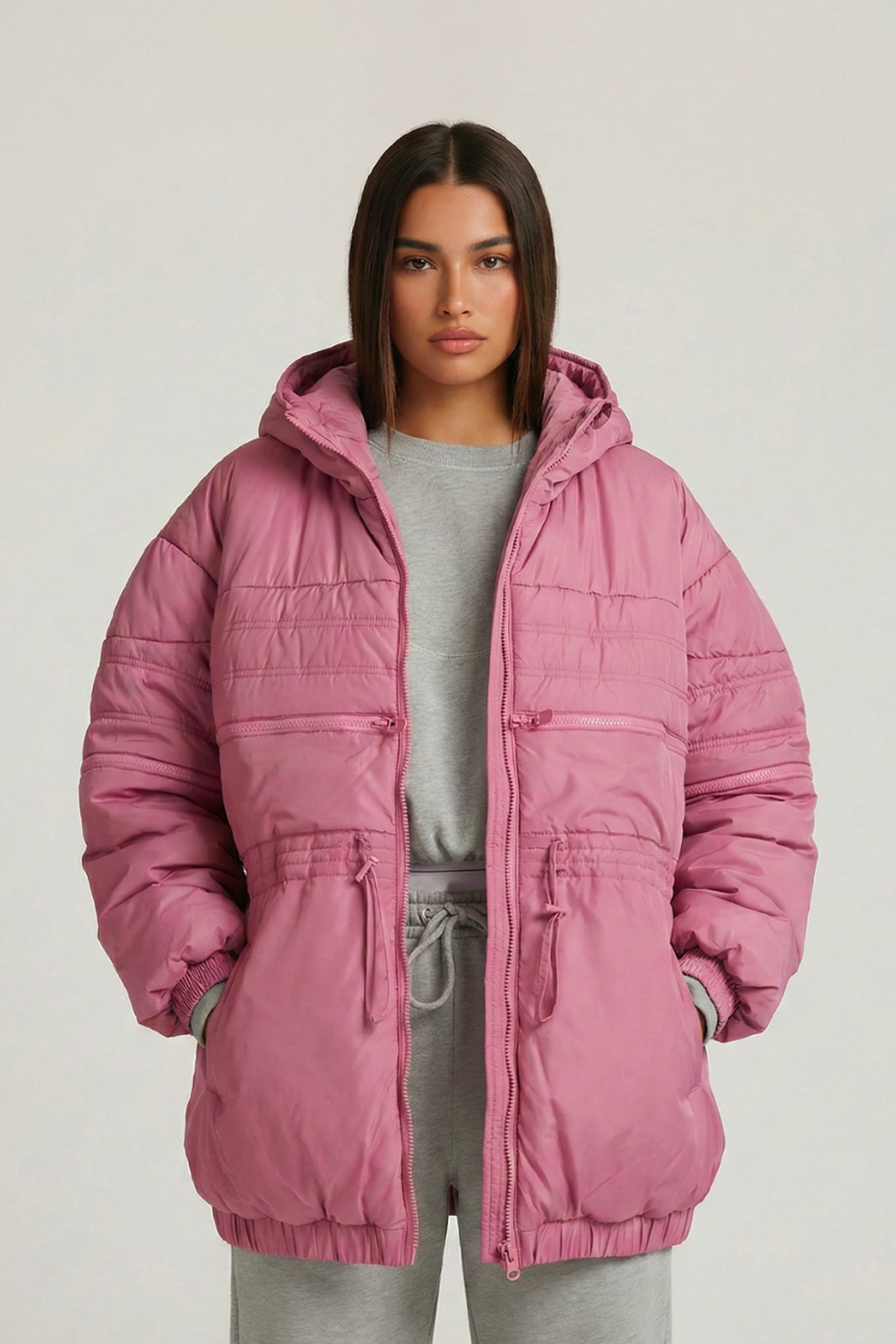 Uptown Pink Unisex Hafif Mont - 0