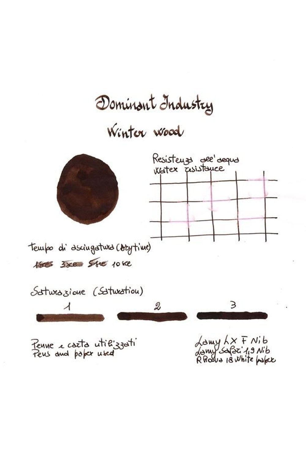 Standard Şişe Mürekkep - Winter Wood 25 Ml - 6