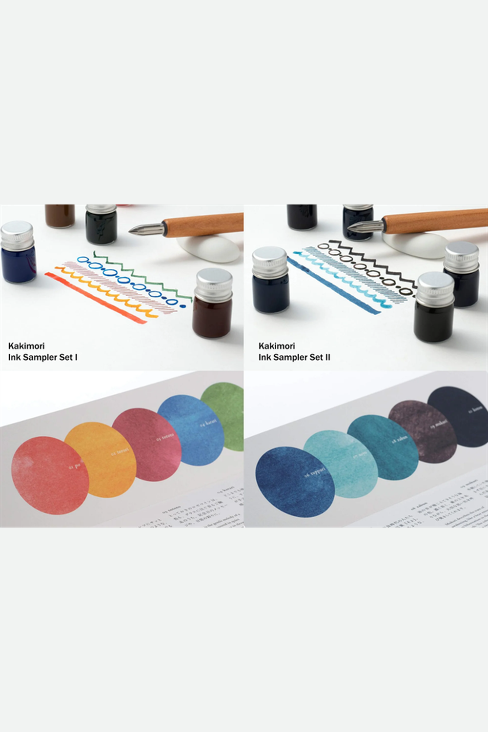 Kakimori Pigment Alüminyum Kapaklı Sample Dolma Kalem Mürekkep Seti I - 2