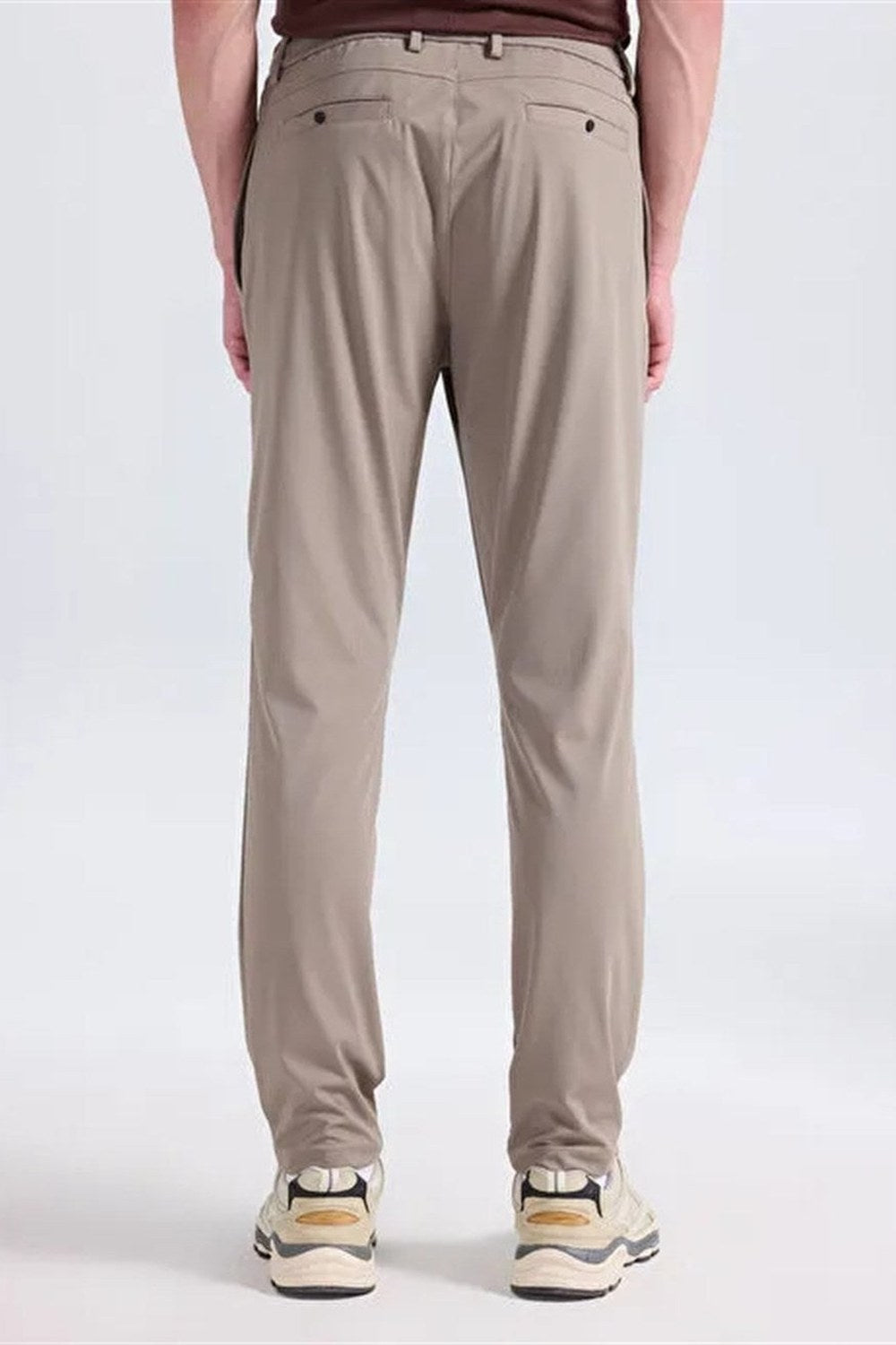 Beli Lastiklli Arkası Tek Fleto Jogger Erkek Pantolon - 1