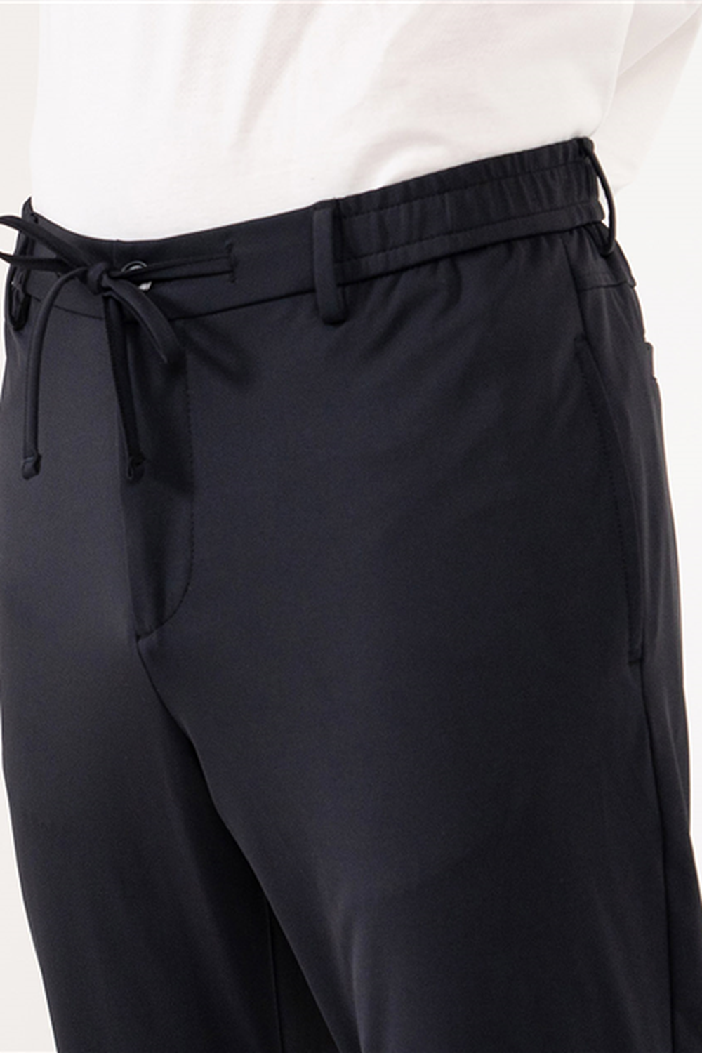 Beli Lastiklli Arkası Tek Fleto Jogger Erkek Pantolon - 0