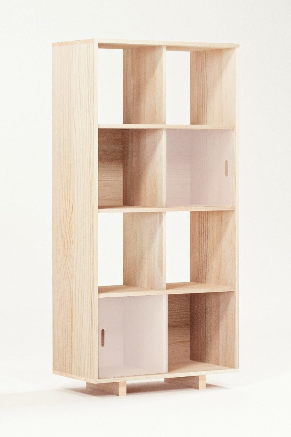 Grid 04 Plex Masif Ahşap Raf - 4