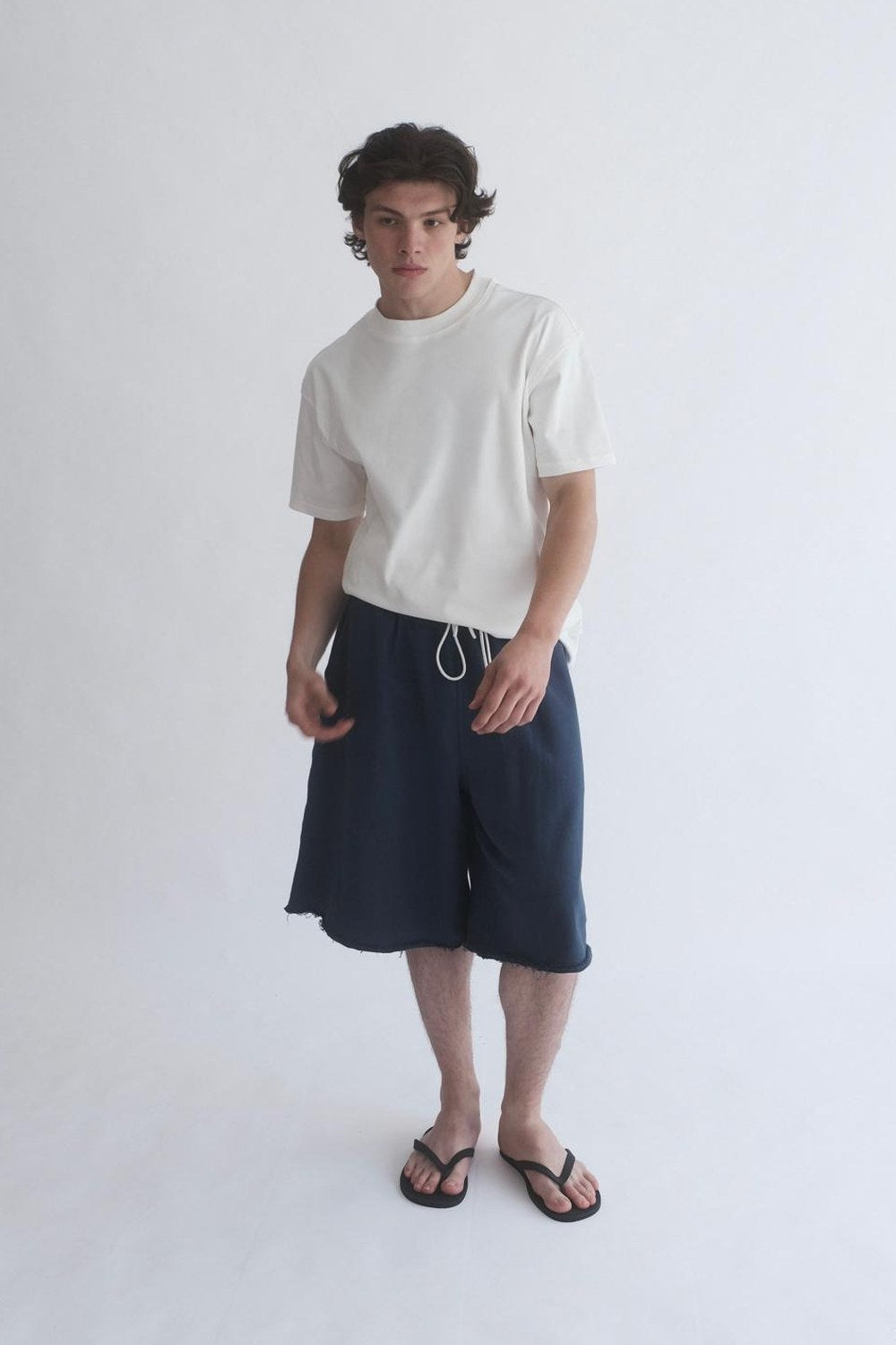 Jasper Fırçalı Penye Relaxed Fit Şort - 7