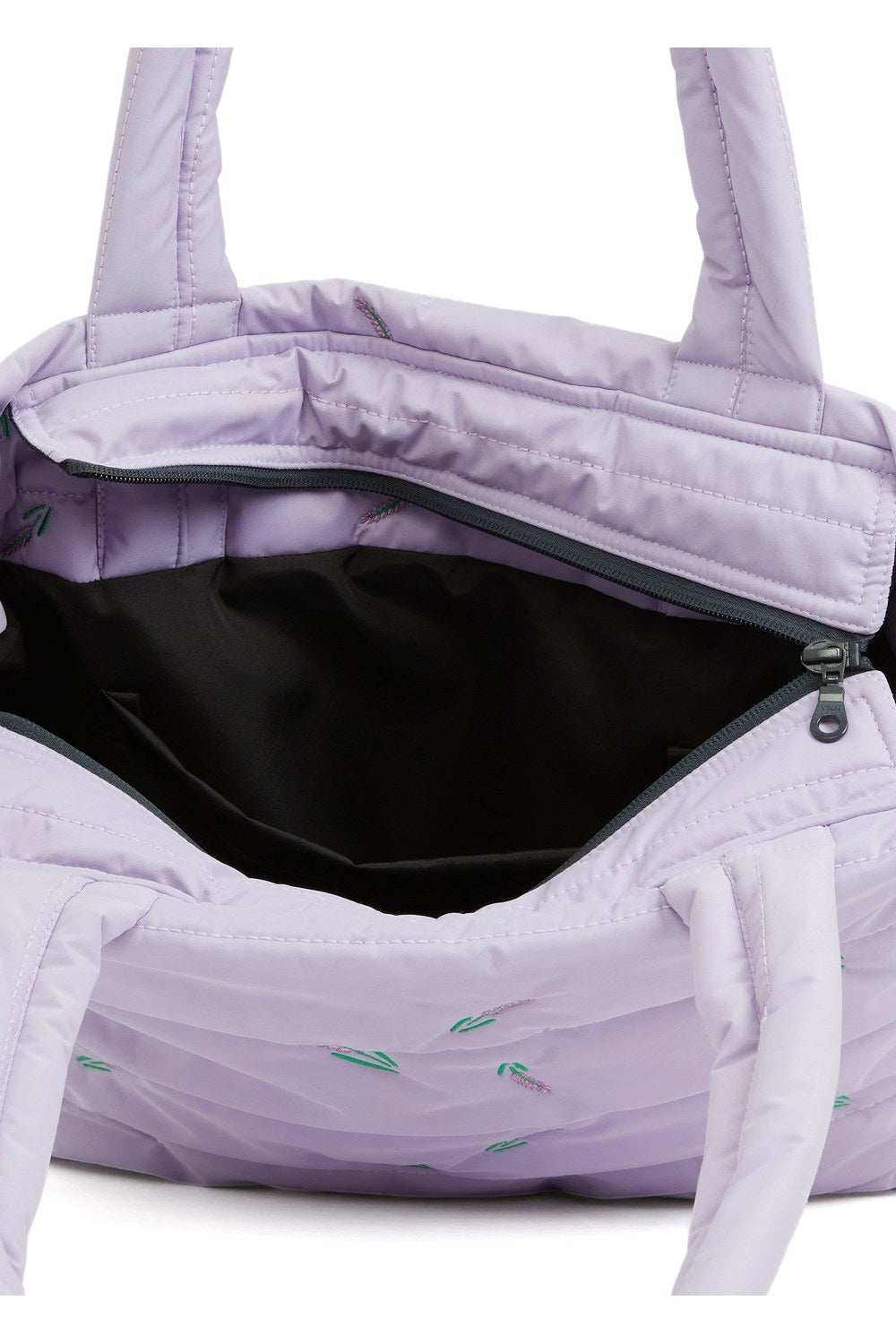 Lavanda Puffer Çanta, Lila - 4