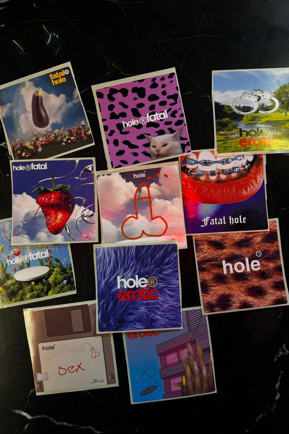 Hole Sticker 11 Adet - 0