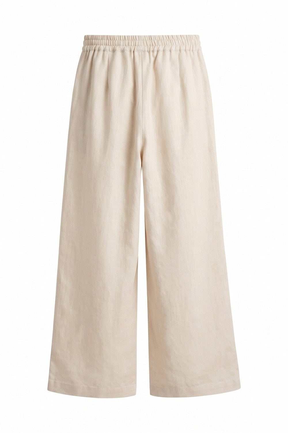 Organik Keten Ekru Pantolon - 1