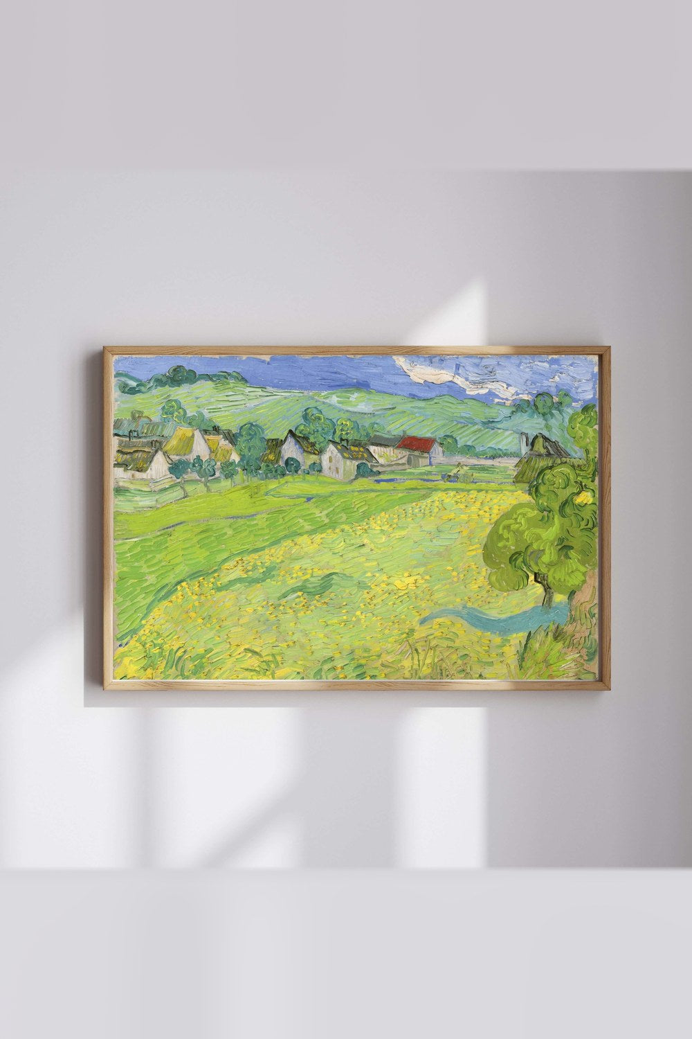 Vincent Van Gogh - Auvers'deki Les Vessenots - 1