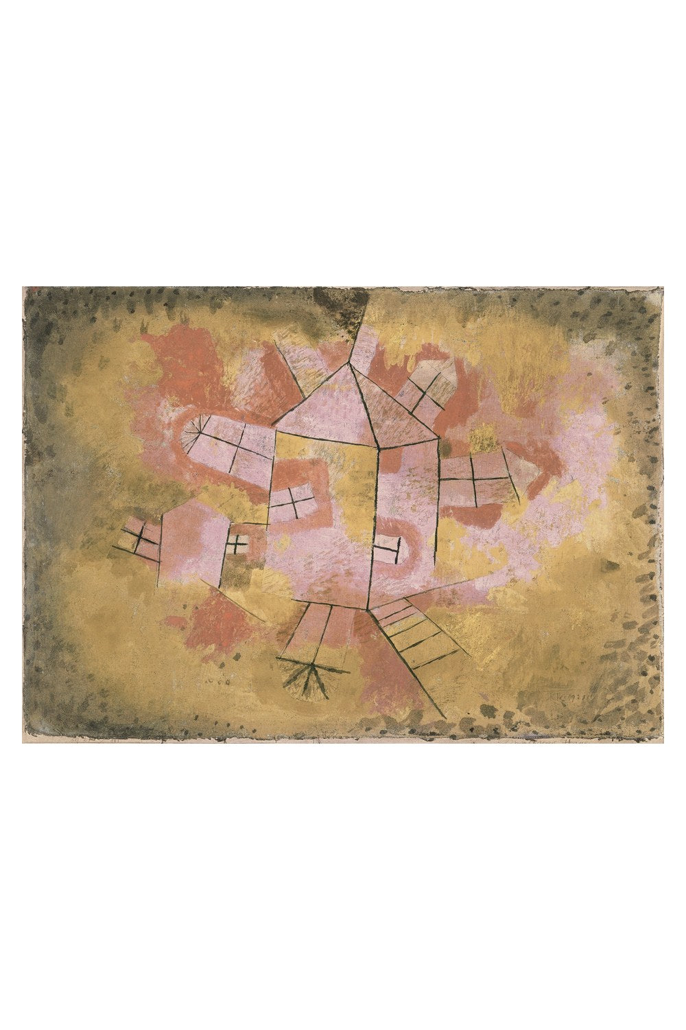 Paul Klee - Dönen Ev - 4
