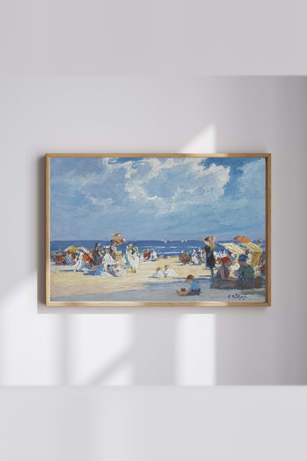 Edward Henry Potthast - Plaj Sahnesi - 1