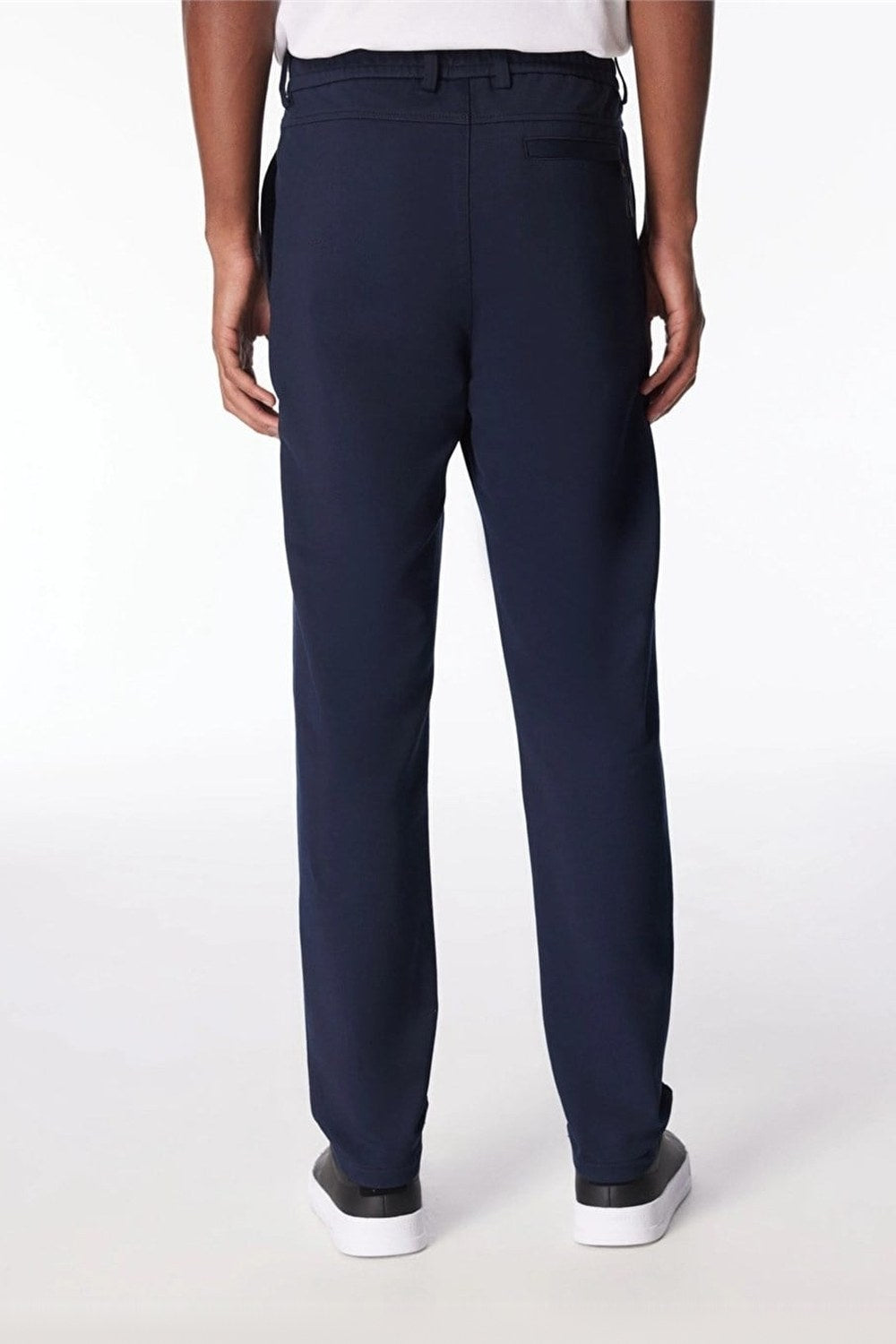 Pile Detaylı Erkek Pantolon, Lacivert - Jogger - 2