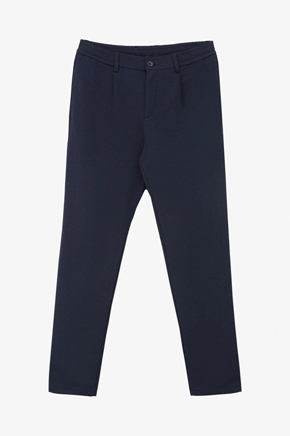 Pile Detaylı Erkek Pantolon, Lacivert - Jogger - 5
