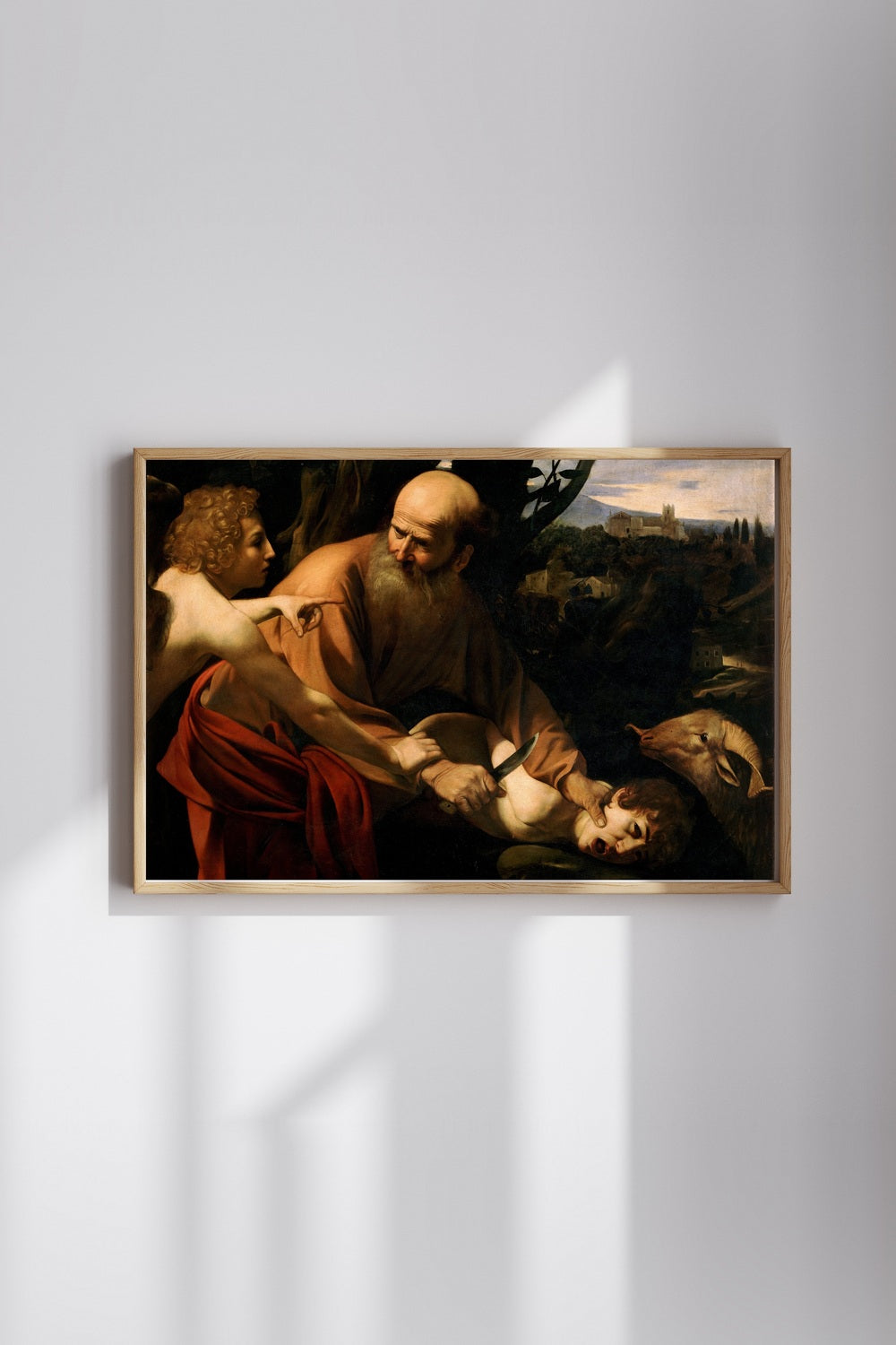 Michelangelo Merisi Da Caravaggio - İshak'ın Kurban Edilişi - 1