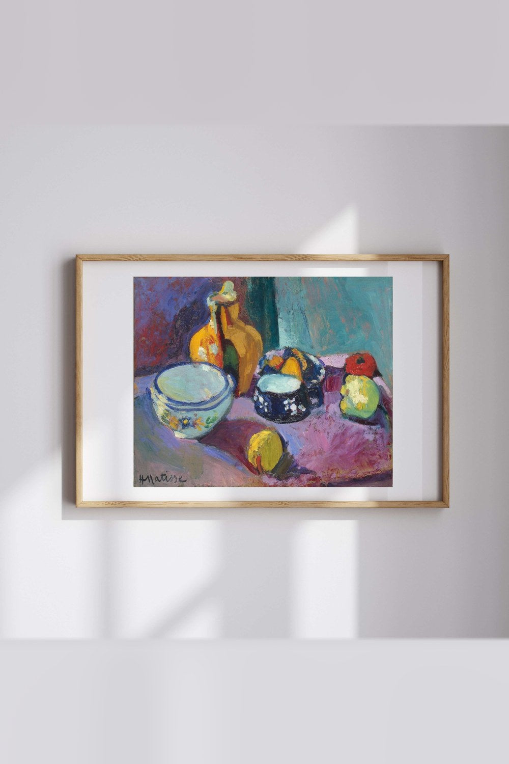 Henri Matisse - Tabaklar Ve Meyveler - 2