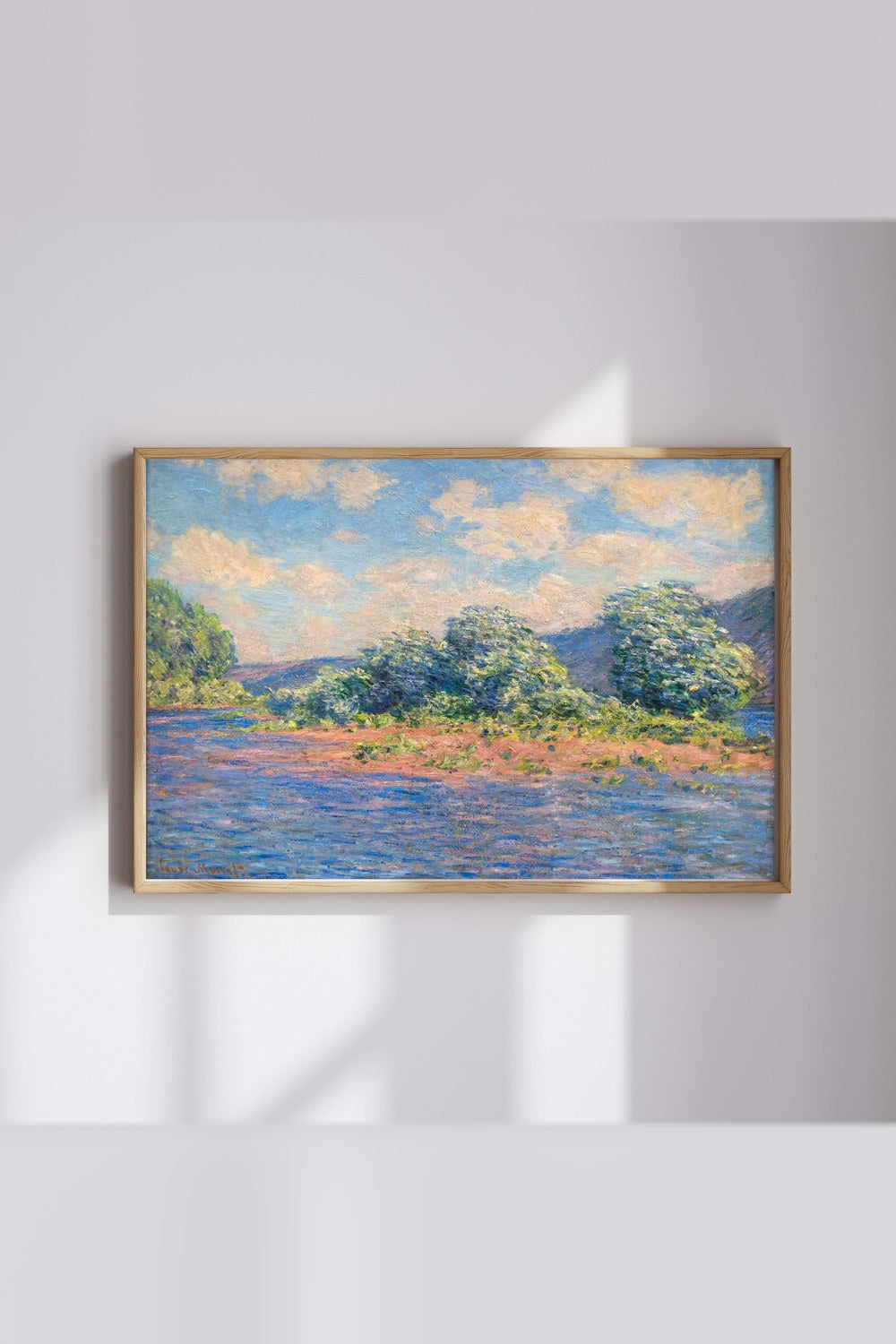 Claude Monet - Port-Villez'de Seine Nehri - 1