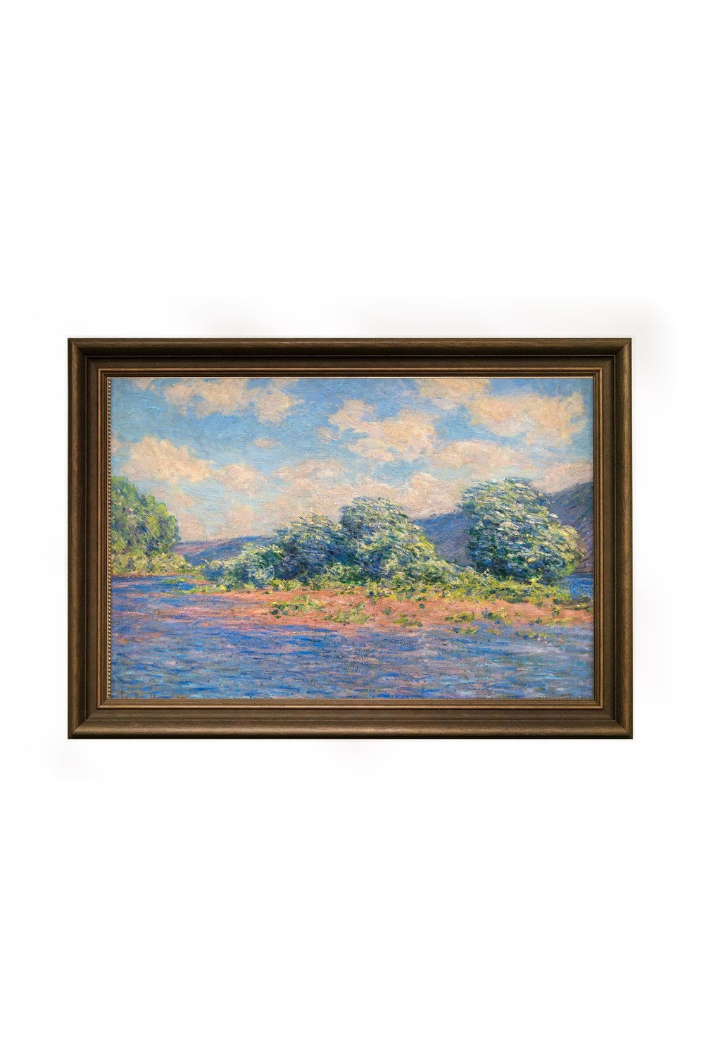 Claude Monet - Port-Villez'de Seine Nehri - 3