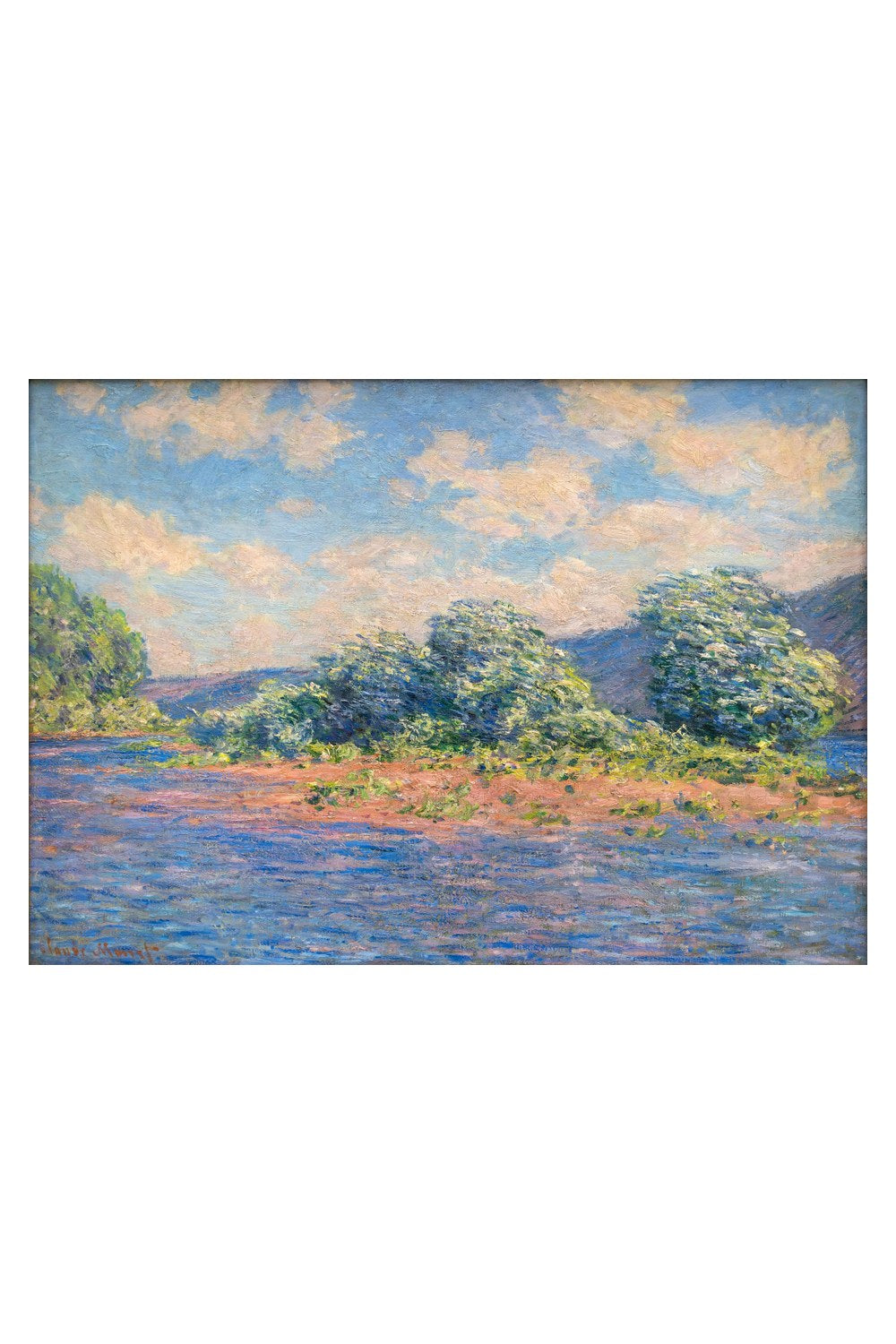 Claude Monet - Port-Villez'de Seine Nehri - 4