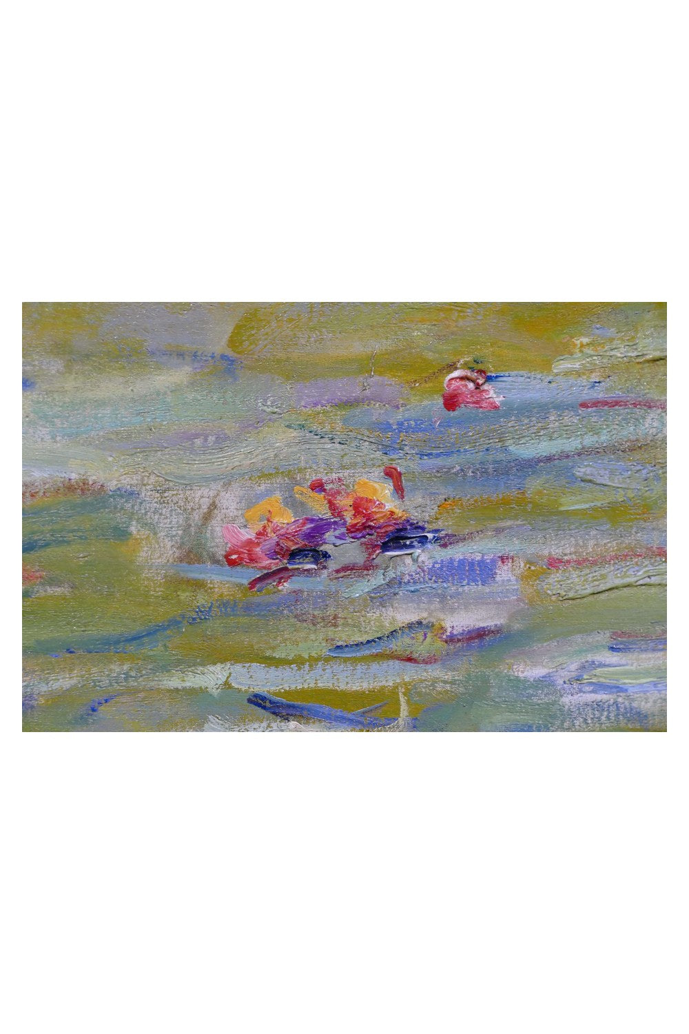 Claude Monet - Nilüfer Göleti Detayı - 4