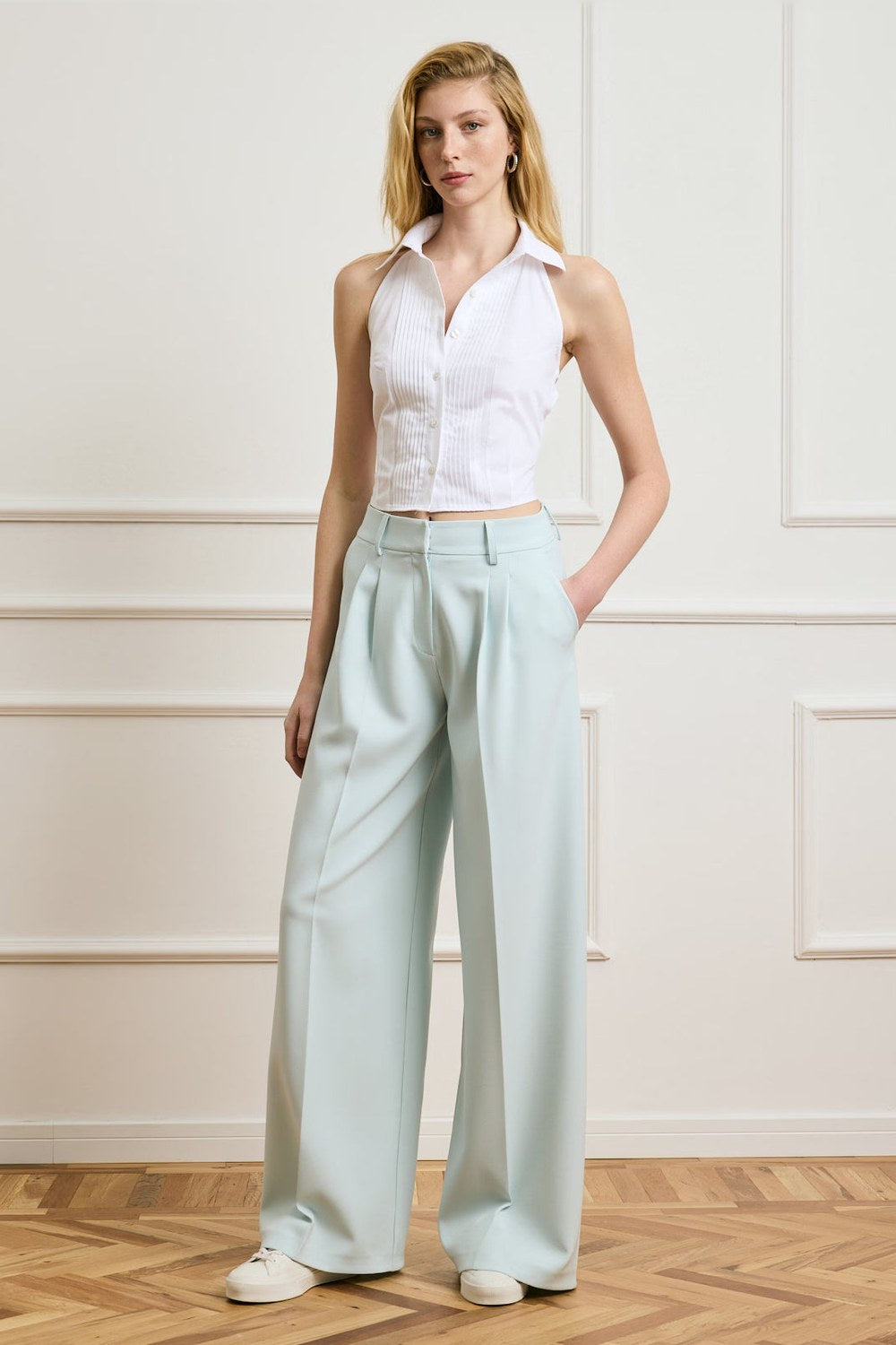 Liana Ceket Ve Pantolon Takım - Mint - 3