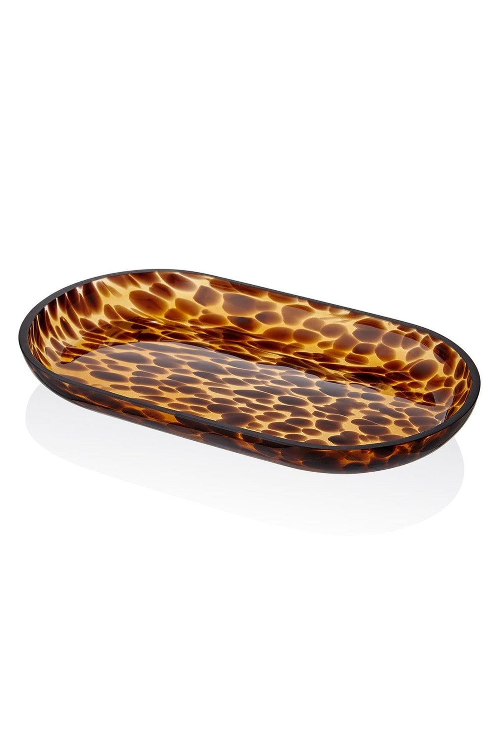 Leo Cam Banyo Tepsisi, Amber - 26x14 Cm - 1