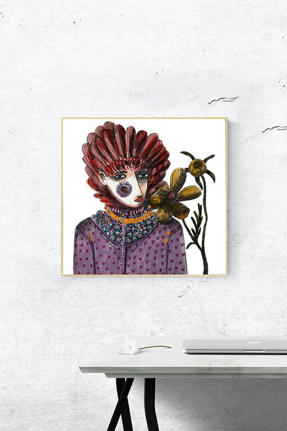 Sanat Baskısı, 21x21 Cm - Giclée Baskı - 3