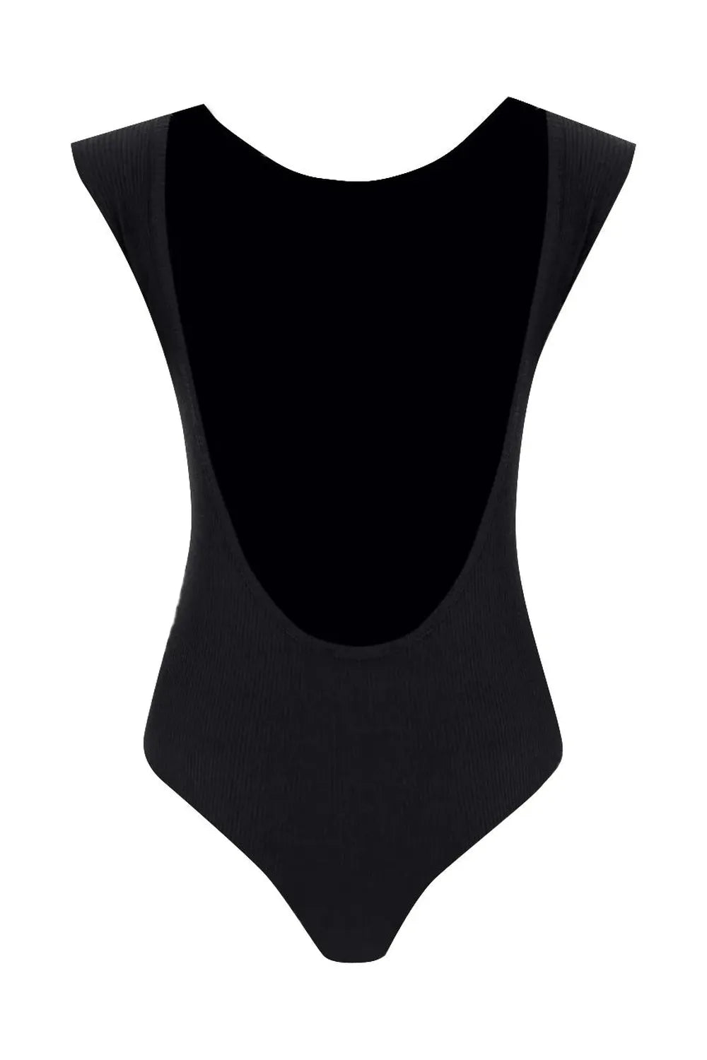 Com Sırt Dekolteli Kolsuz Kaşkorse Body - 1