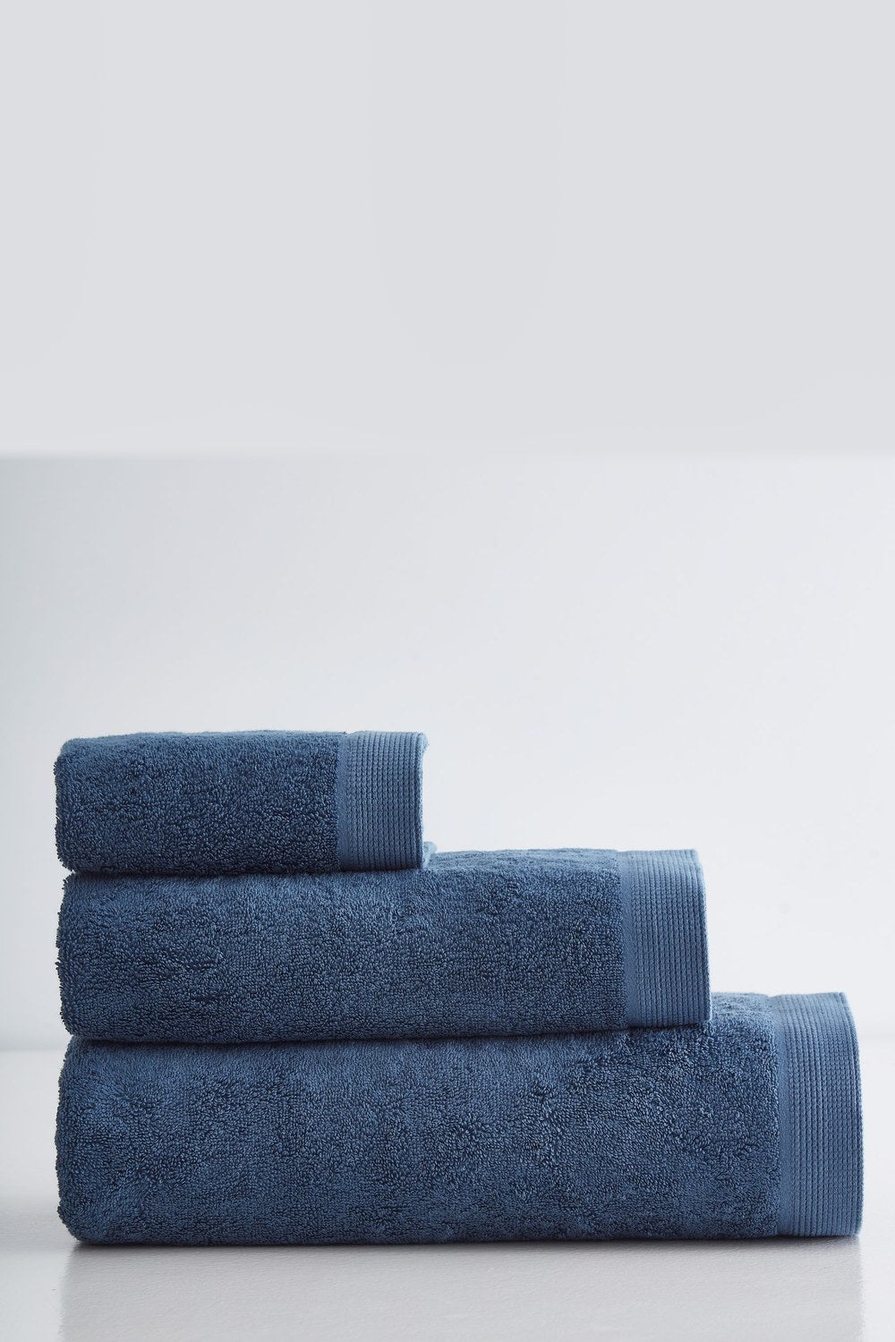 Adisa Havlu Seti, Denim - 3'lü - 1