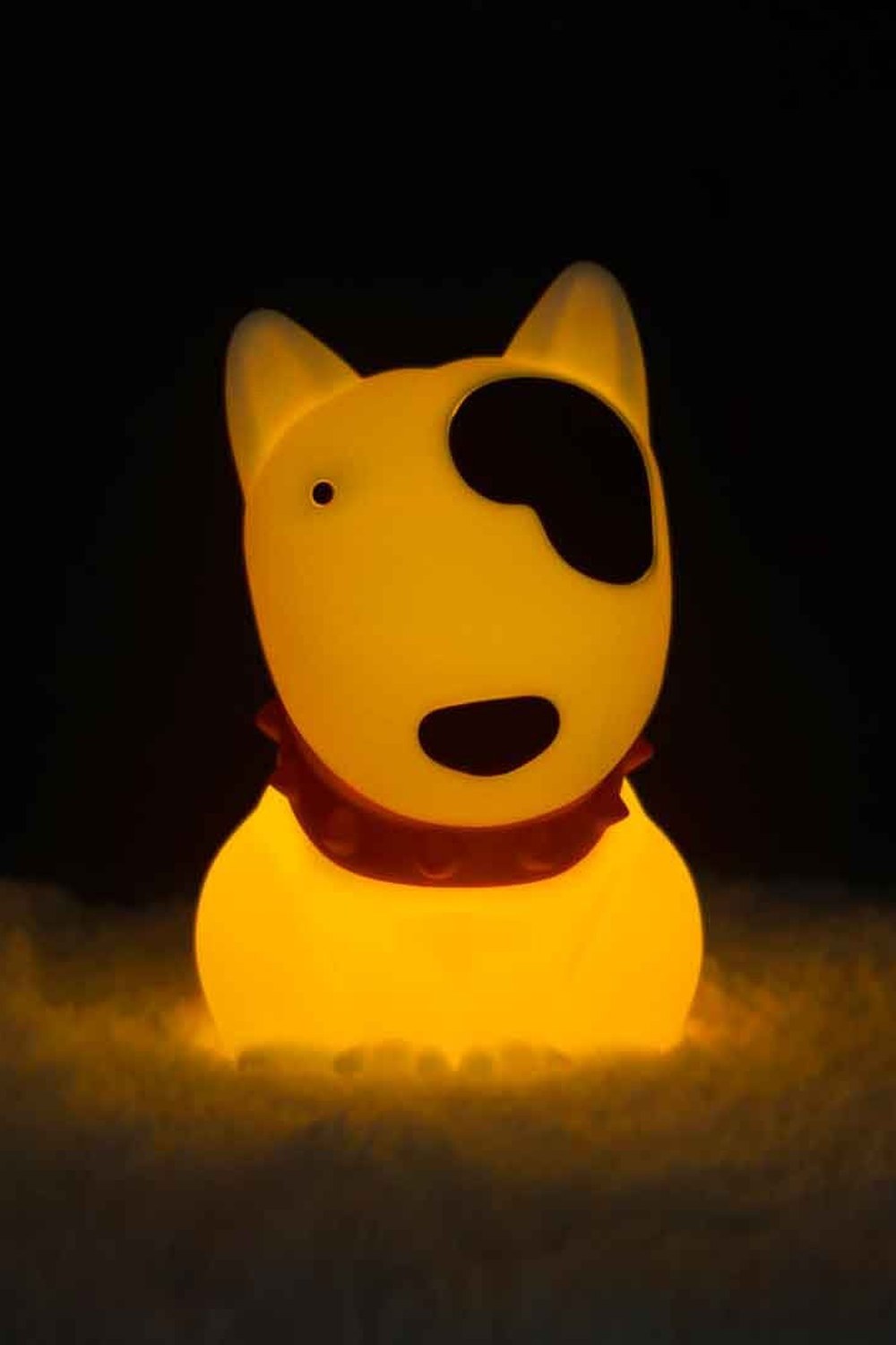 Silikon Gece Lambası Köpek Bob Beyaz - 7
