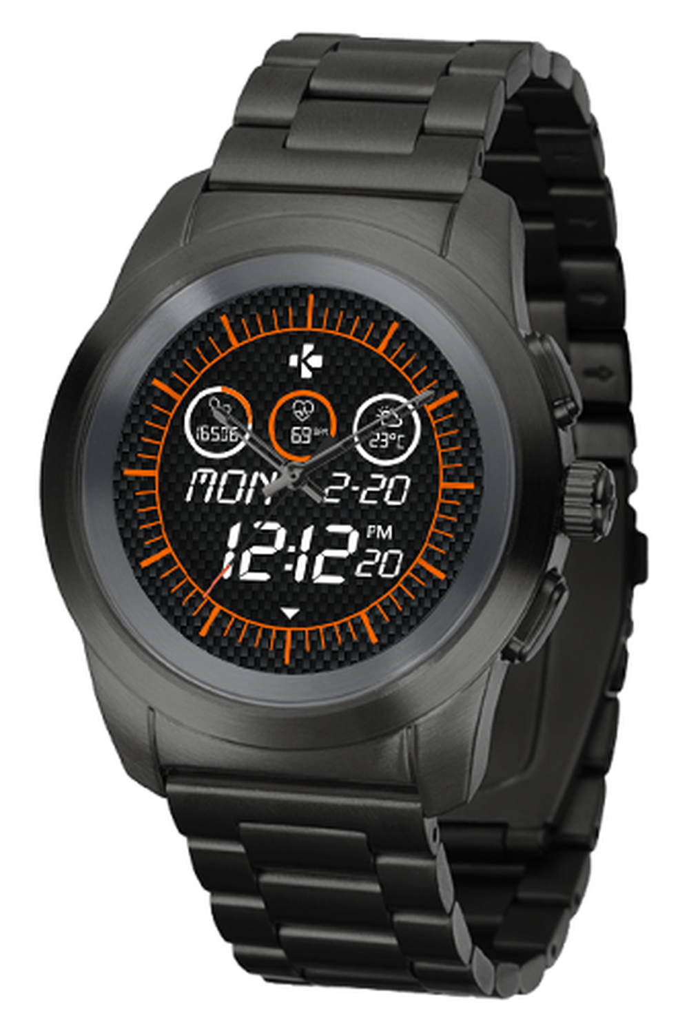 My Kronoz Zetime Hibrid Saat Petite Siyah Metal Kordon - 0