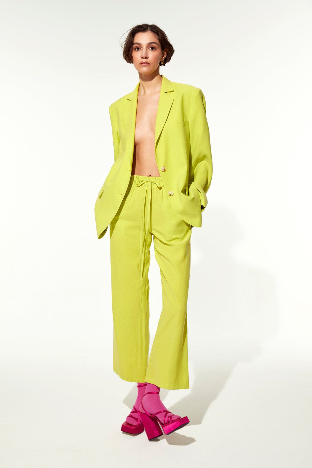 Kyra Pantolon Lime - 2