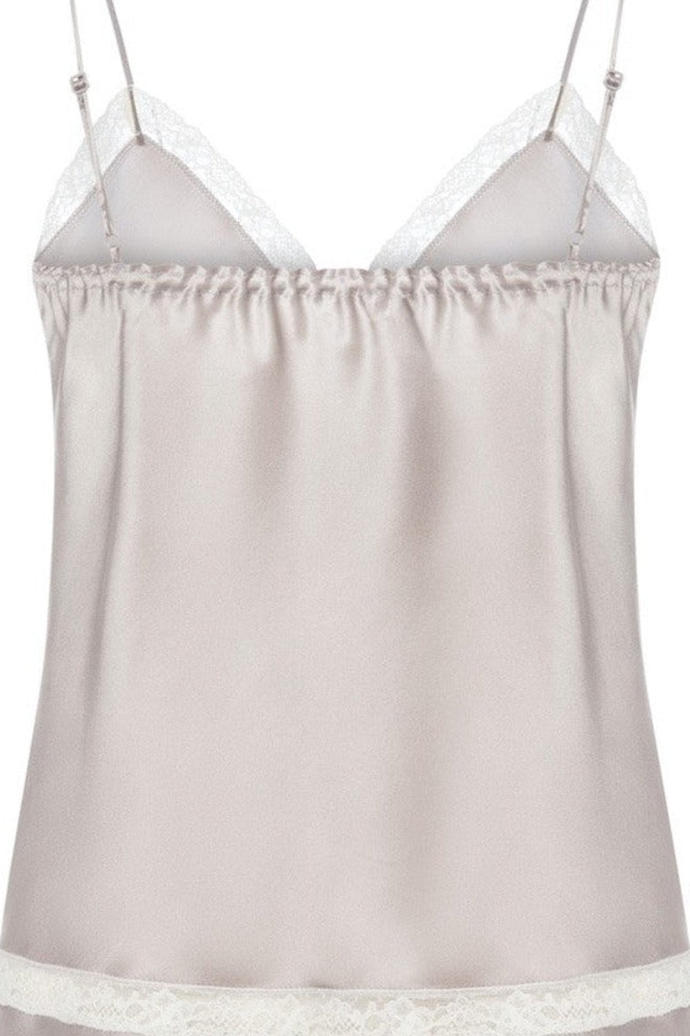 Joy Silk Babydoll Gray - 5