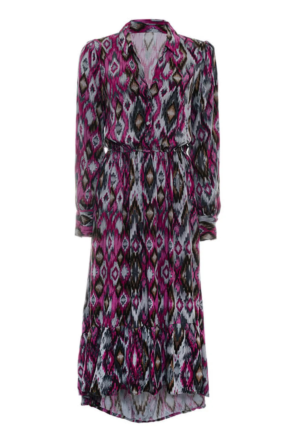 Ikat Uzun Elbise - 9